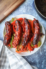 Chicken Sausage Fry (4 Pcs)